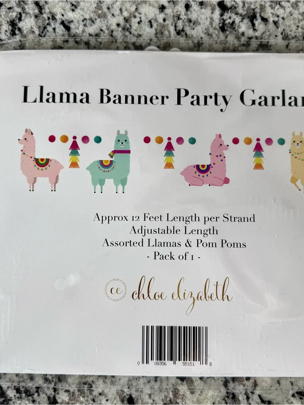 Llama party decorations